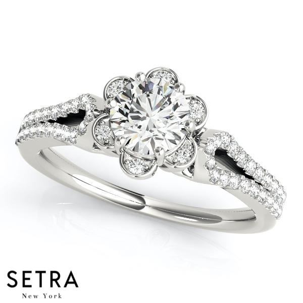 ENGAGEMENT RINGS DIAMOND 14K GOLD