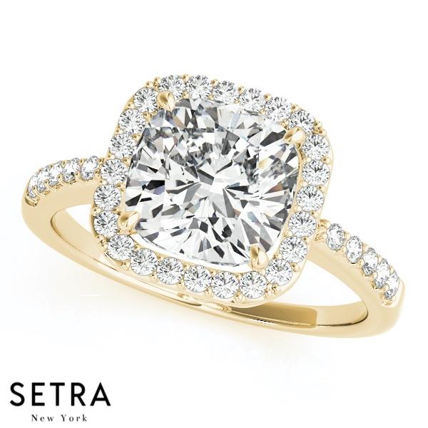 ENGAGEMENT RINGS HALO SQUARE & CUSHION
