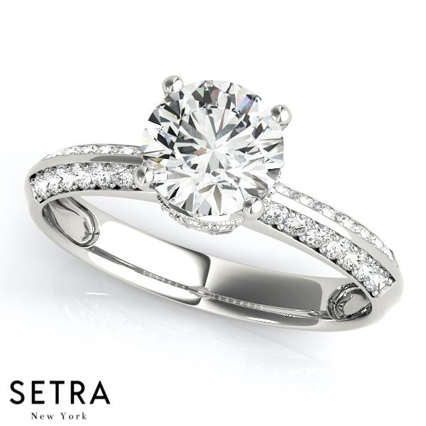 DIAMOND ENGAGEMENT RING 14K GOLD