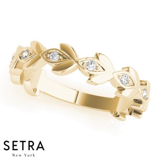 TIMELESS LOVE DIAMOND WEDDING BAND YELLOW 14K GOLD