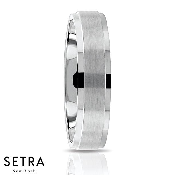 Fancy Shank Designer For Him & Hers Solid Wedding Band 14K Gold