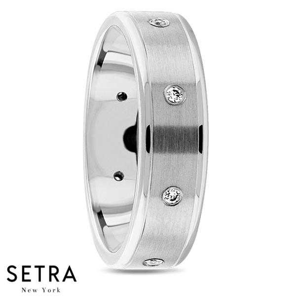 DIAMOND WEDDING BAND FOR HIM & HERS