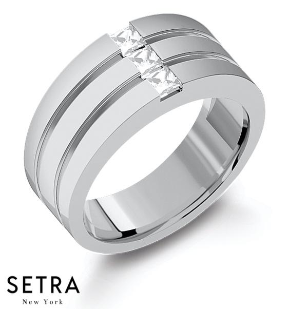 14K GOLD DIAMOND WEDDING BANDS FOR HIM/HERS
