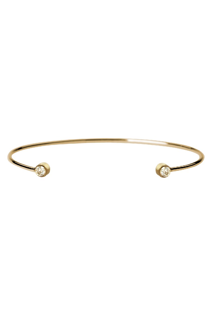 PIK YOUR CHOICE STYLE DIAMOND BEZEL CUFF BRACELET